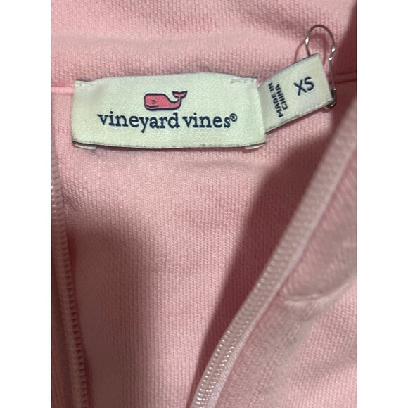 Vineyard vines pastel pink 1/4 quarterzip - Picture 4 of 4